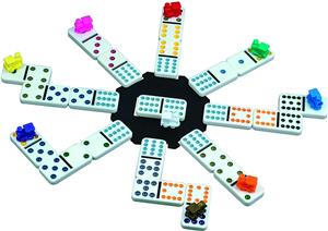 Mexican Train dominoes